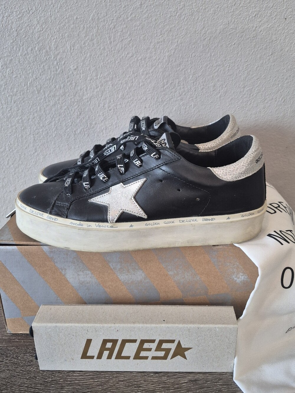 Golden Goose Hi Star Sneakers Size 39
